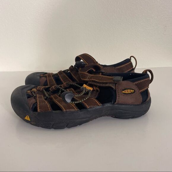 Keen Brown & Orange Hiking Sandals - Picture 2 of 9
